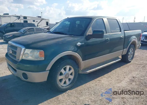 2007 Ford F-150 Lariat/Xlt из США, поврежденный, VIN 1FTPW12V27KA96241